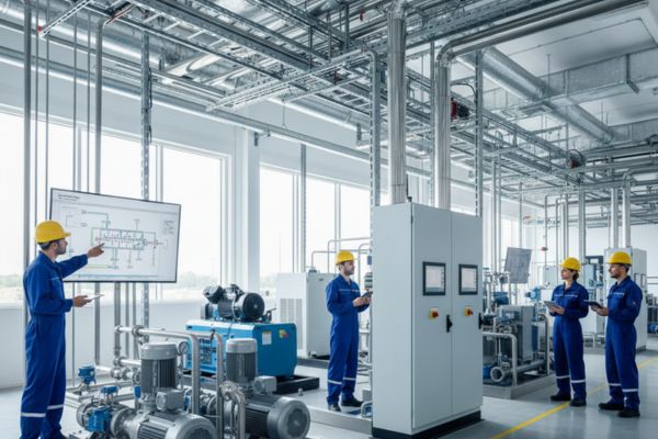 Área de sistemas y plantas tecnológicas industriales